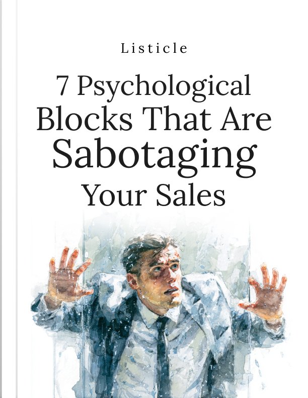 7 Psychological Blocks That Are Sabotaging Your Sales Listicle